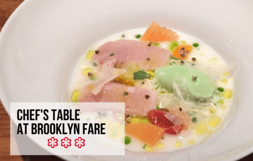 Restaurant Review: Chefs table at Brooklyn Fare 3 Michelin Star