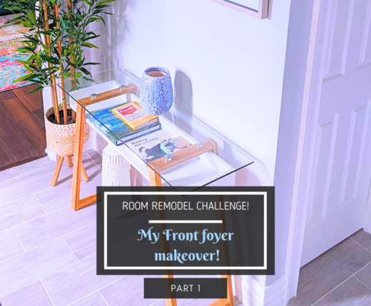 Room Remodel Challenge - Foyer Part 1