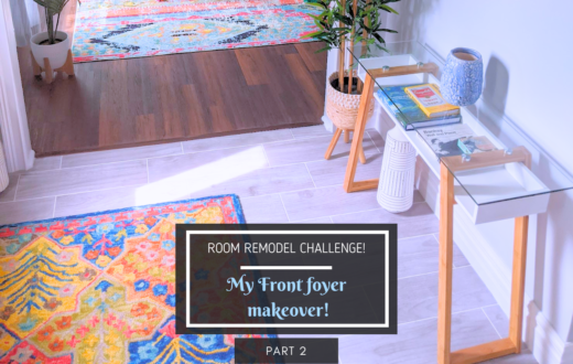 Room Remodel Challenge - Foyer Part 2