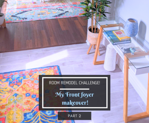 Room Remodel Challenge - Foyer Part 2
