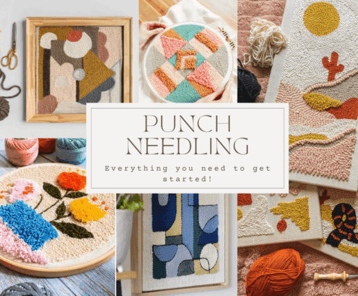Everything you need to get started on Punch Needling (For Beginners) 38 Everything you need to get started with Punch needling craft hobby