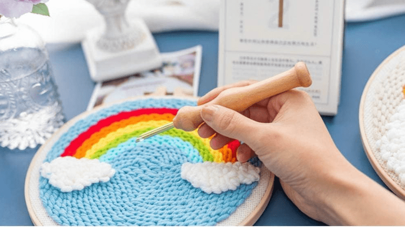 Tips & Tools to make your Punch Needling project easier - Stitched To Style