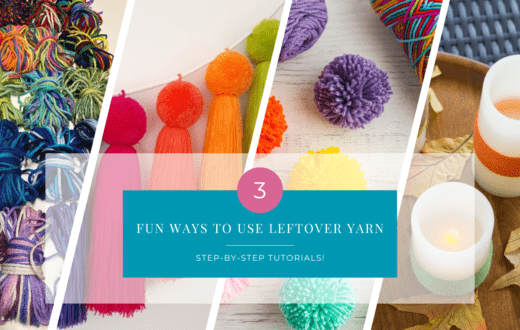 Fun Ways to Use Leftover Yarn Step by step tutorials