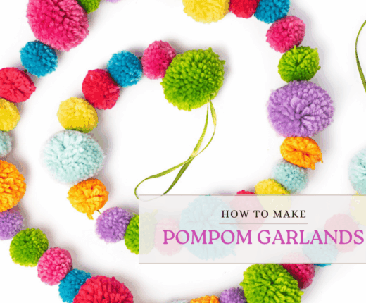 How To make Pom-Pom Garland 40 How to Make - Pompom Garlands Graft Tutorials
