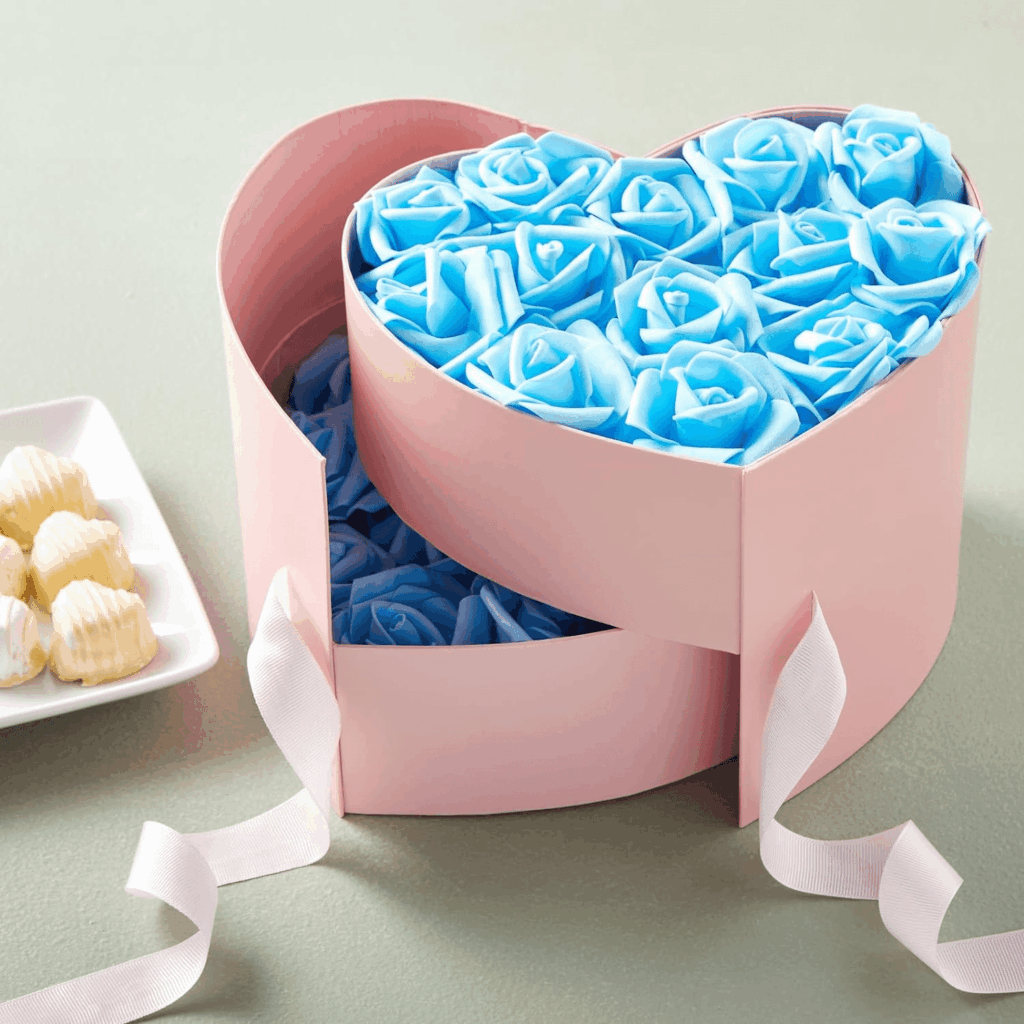 How to make a DIY Forever Flower Rose Box - Stitched To Style