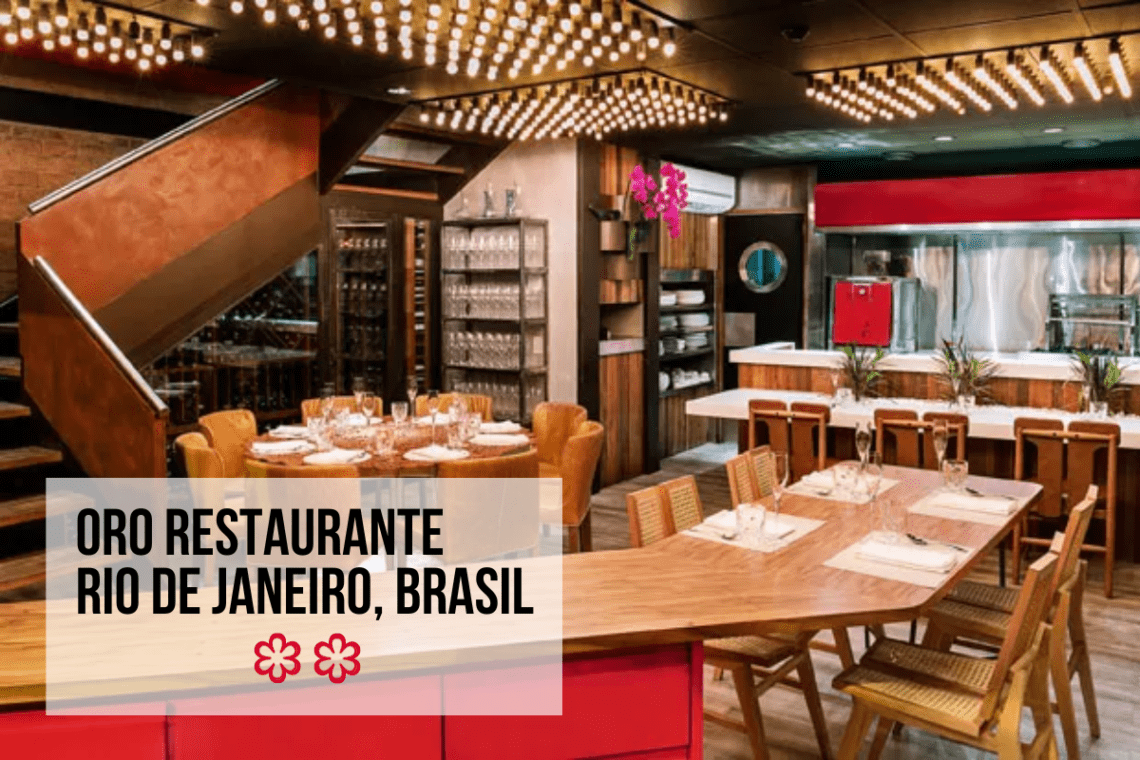 Oro Restaurante Rio De Janeiro Brasil Two Michelin Star Restaurant Reviews