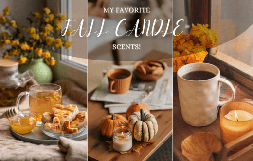My top 10 favorite Candle Scents for this fall