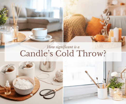 How significant is a candles cold throw