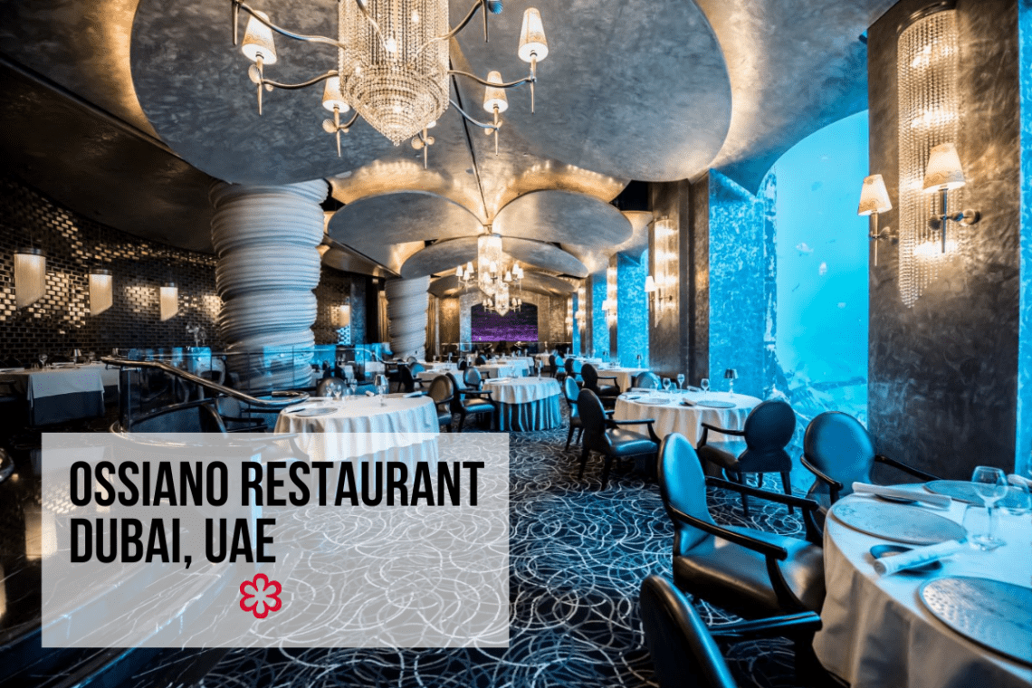 My Review of One Michelin Star Restaurant Ossiano Dubai