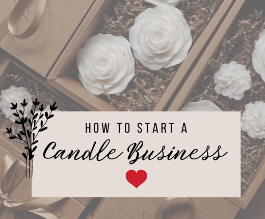 How to start a small candle business