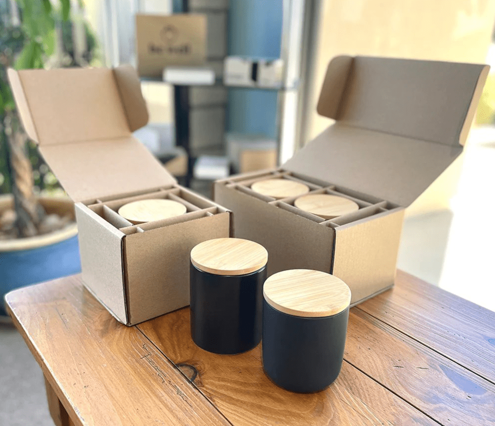 How to start a candle business - packaging and labeling for branding