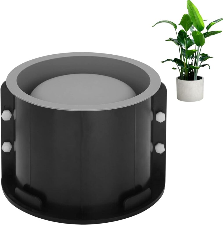 Large Round 7in. Silicone Planter Mold