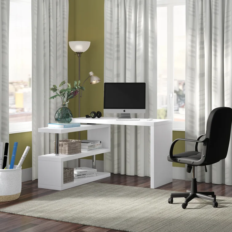 Gamache Reversible L Shape Desk