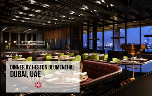 Restaurant Reviews Dinner By Heston Blumenthal Duba UAE One Michelin Star