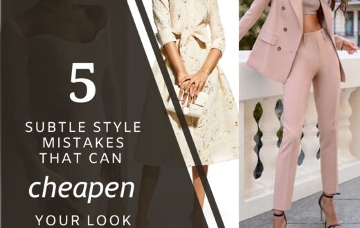 5 Style mistakes that can cheapen your look
