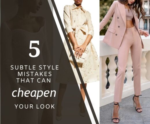 5 Style mistakes that can cheapen your look