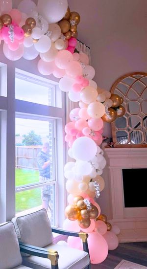Baby Shower Decorations Ideas Bridgerton Style Decor - Balloon Arch