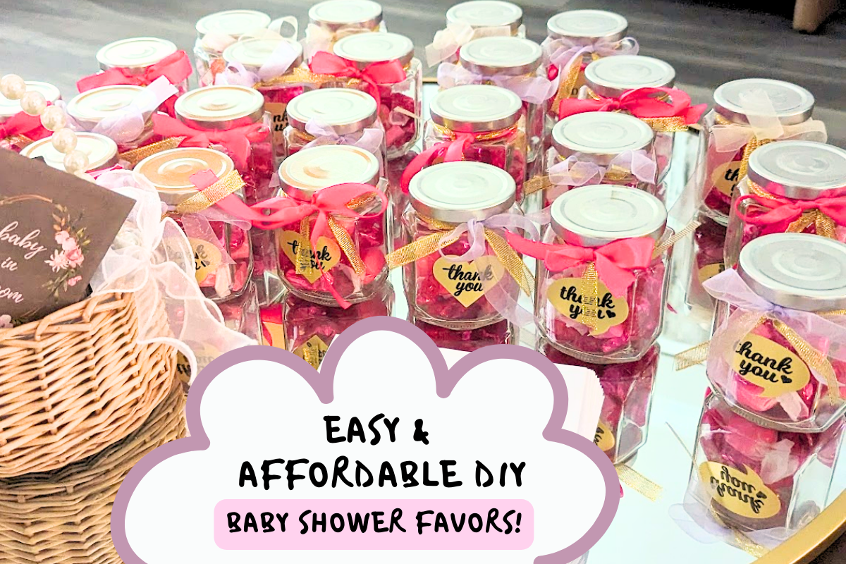 My Easy and Affordable DIY Baby Shower Favors: Thoughtful Ideas to ...