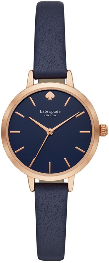Kate Spade Women's Metro Leather Strap Watch, 30mm