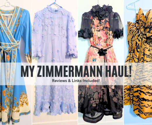 My Zimmermann Haul Reviews & Links Included