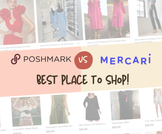 Poshmark vs Mercari: Why I Choose Poshmark as My Favorite Place to Shop Online