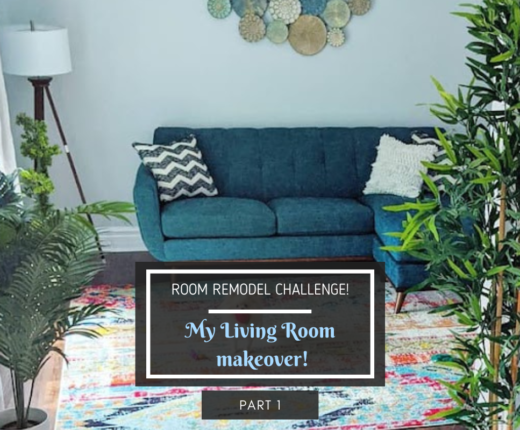 Room Remodel Challenge - Living Room Remodel Part 1