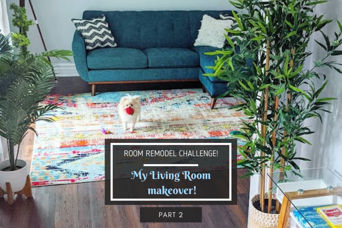 Room Remodel Challenge - Living Room Remodel Part 2