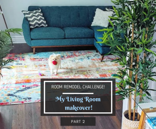 Room Remodel Challenge - Living Room Remodel Part 2